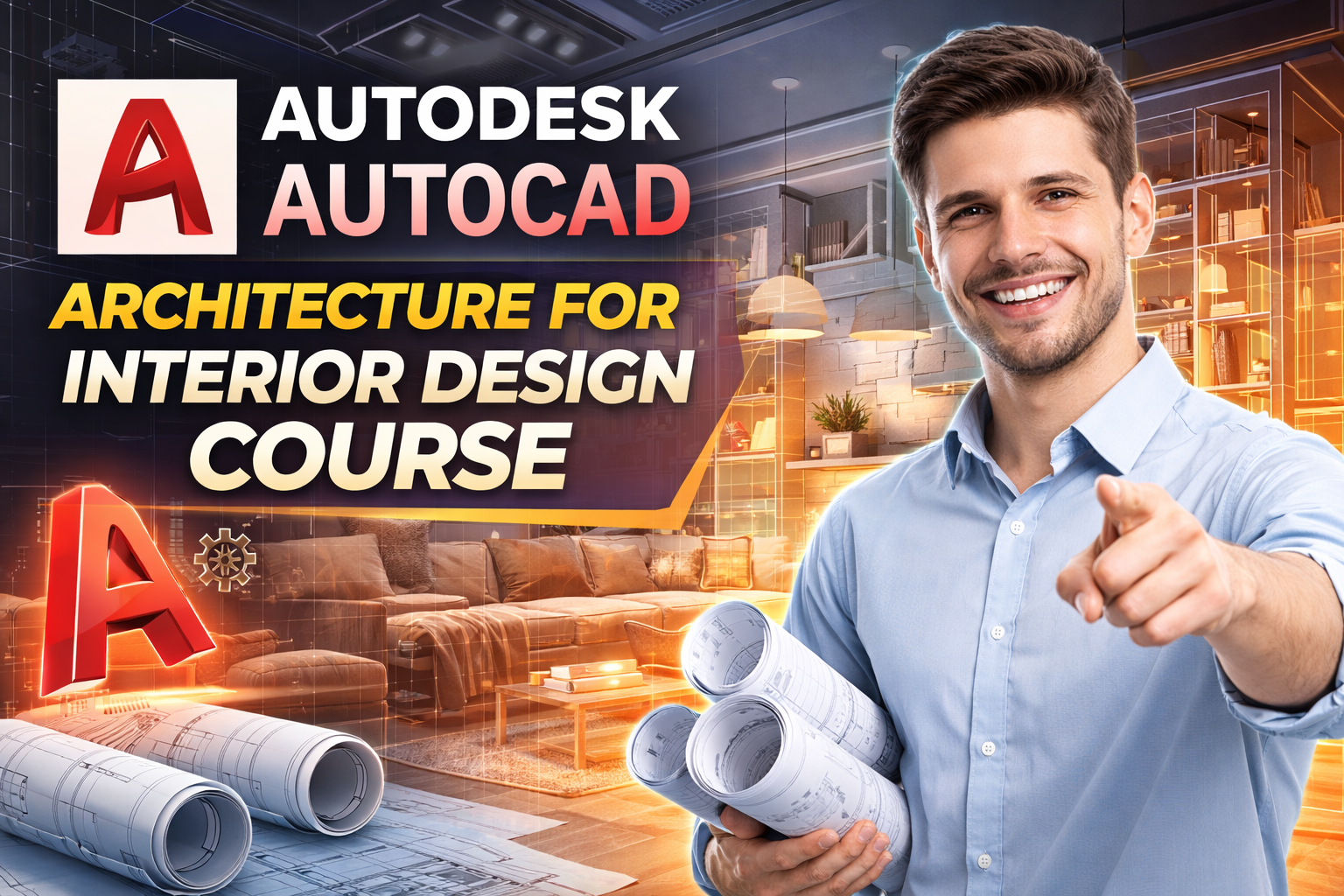 Autocad Architecture for Interior Design